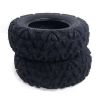 set of (2) Tire Rating: 6 B 26x11-14 ATV UTV AT Tires; 6 PR A033 *2 SW:271mm & Set of 2 26x9-14 ATV UTV AT Tires 6 PR - as picture