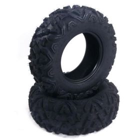 Two of new 26*9-12 front tires 6PR QM373 with warranty ATV utv TIRES 26*9-12 - as picture