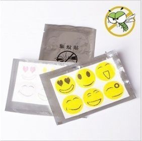 Summer Smile Mosquito Sticker Cartoon Mosquito Repellent Mosquito Repellent Mosquito Sticker 6 Pieces Of Random Color - Q20pcs