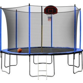 12ft blue trampoline 2023 - as Pic