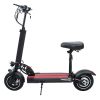 500W 48V 12.5ah E-Scooters Off Road Foldable 10 inches Long Range E-Scooter With Seat - as Pic