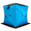 Portable 2 Person Ice Shanty with Cotton Padded Walls - Blue