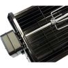 Charcoal Portable Rotisserie BBQ Grill - Black