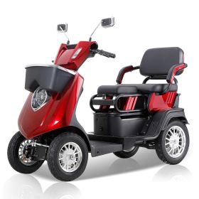 Heavy Duty 4 Wheel Mobility Scooters for Seniors & Adults 500lbs Capacity - as Pic