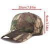 1pc Men's Adjustable Cap; Camo Baseball Hunting Fishing Twill Fitted Cap For Super Foot Bowl Sunday Party - Color B