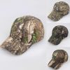 1pc Men's Adjustable Cap; Camo Baseball Hunting Fishing Twill Fitted Cap For Super Foot Bowl Sunday Party - Color B