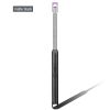 1pc Portable Windproof Lighter; 360 Degree Rotatable Ignition Stick For Outdoor Camping Picnic BBQ Accessories - T11 Silver