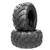 New ATV/UTV Tires 2 of 25x10-12 Rear /6PR QM377 Factory Direct - as picture