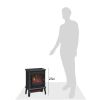 ChimneyFree¬Æ Powerheat Infrared Quartz Electric Stove Heater - black