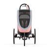 CYBEX ZENO Multisport Hands-Free Running Trailer Seat Pack in Silver Pink - Default Title