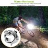 Vintage Bicycle Front Headlight Retro Metal Chrome Silver Shell Bright Bike LED Light Night Riding Safety Cycling - Silver