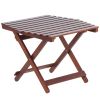 WOOD FOLDING TABLE - as Pic