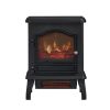 ChimneyFree¬Æ Powerheat Infrared Quartz Electric Stove Heater - black