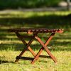 WOOD FOLDING TABLE - as Pic