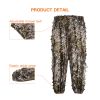 Kylebooker 3D Bionic Maple Leaf Hunting Ghillie Suit Camouflage Sniper Clothing - M/L