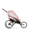 CYBEX ZENO Multisport Hands-Free Running Trailer Seat Pack in Silver Pink - Default Title