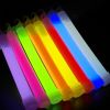 6in Fluorescent Stick With Hook And Red String; Outdoor Camping Adventure Camping Lighting; Luminous Survival Supplies - Yellow