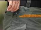 City Tactical Cargo Pants Classic Outdoor Hiking Trekking Army Tactical Joggers Pant Camouflage Military Multi Pocket Trousers - XL