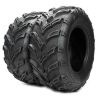 New ATV/UTV Tires 2 of 25x10-12 Rear /6PR QM377 Factory Direct - as picture