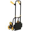 350 Lbs Capacity Stair Climber Hand Truck with Telescoping Handle - Black