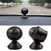 Multifunctional Adjustable Dash Compass For Outdoor Camping Hiking Trekking - Black