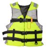 1pc Adult Portable Breathable Inflatable Vest; Life Vest For Swimming Fishing Accessories - Red