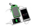 10000mAh Portable Fast Charging Power Bank USB Solar Charging with Flashlight For iPhone Xiaomi Android - Black