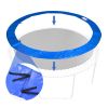 12ft Trampoline Pad Blue /14mm Foam - LA01