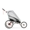 CYBEX ZENO Multisport Hands-Free Running Trailer Seat Pack In Medal Grey - Default Title