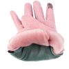 Winter Gloves Men Women Touch Screen Glove Anti-Slip Windproof Waterproof Texting Gloves for Running Cycling - Pink