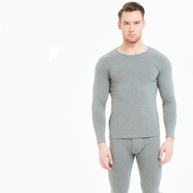 Base thin cotton sweater (Option: Grey-L)